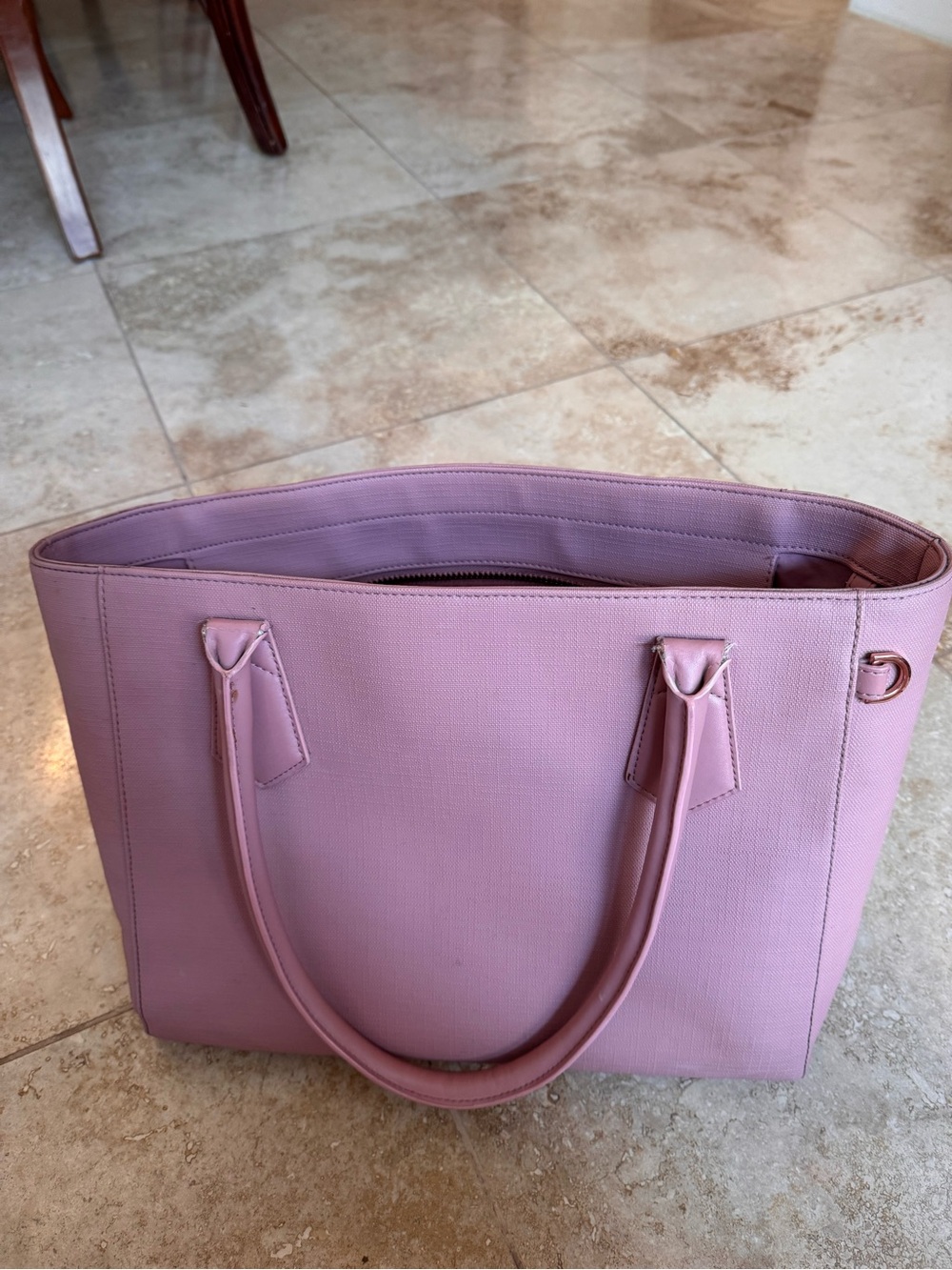 Dagne Dover Pink Signature Tote